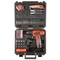 Fleming Supply Fleming Supply 12V Lithium Ion 75 Pc 2 Speed Drill and Accessory Tool Set 109843FCR - alternate 3